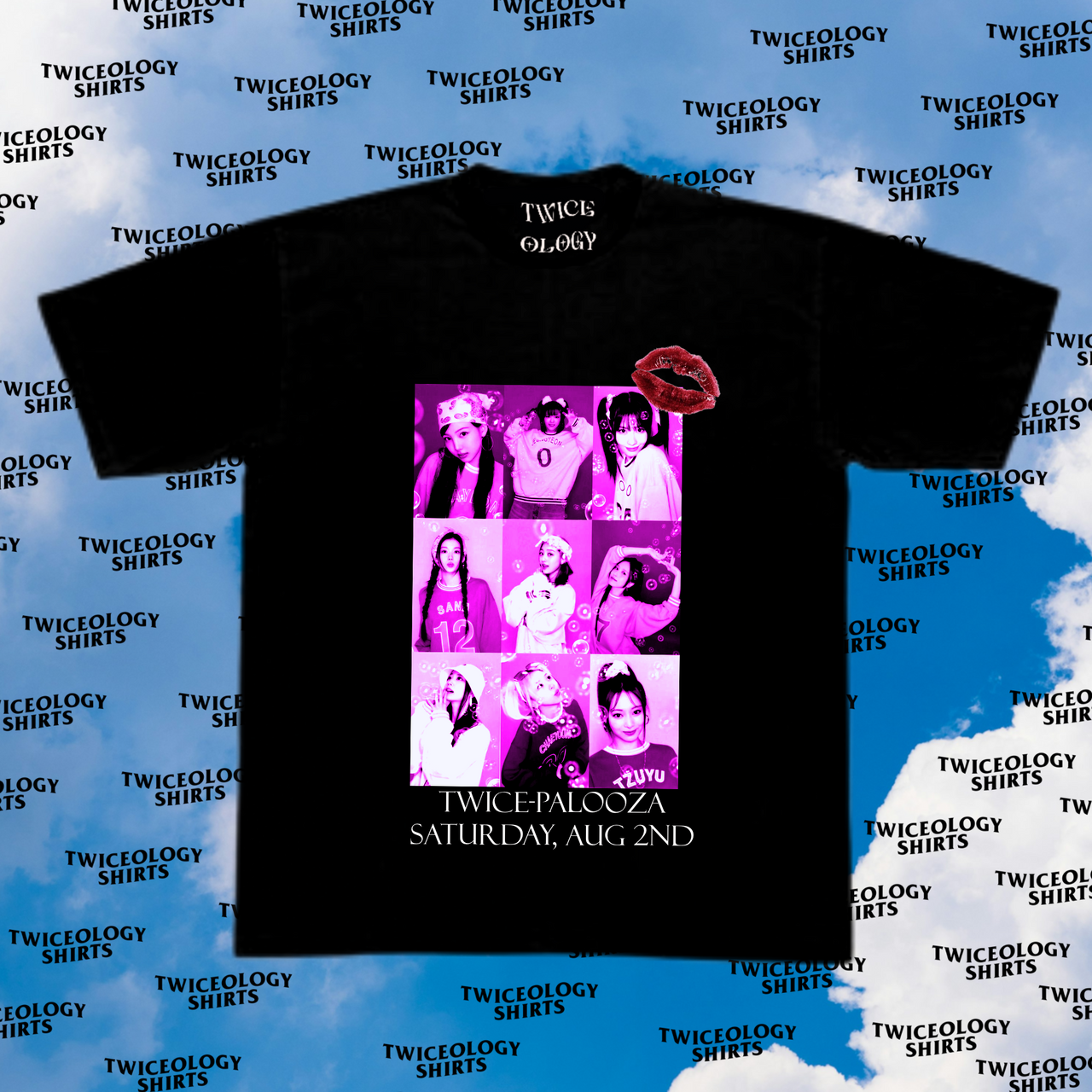 twicepalooza x group 2 tee