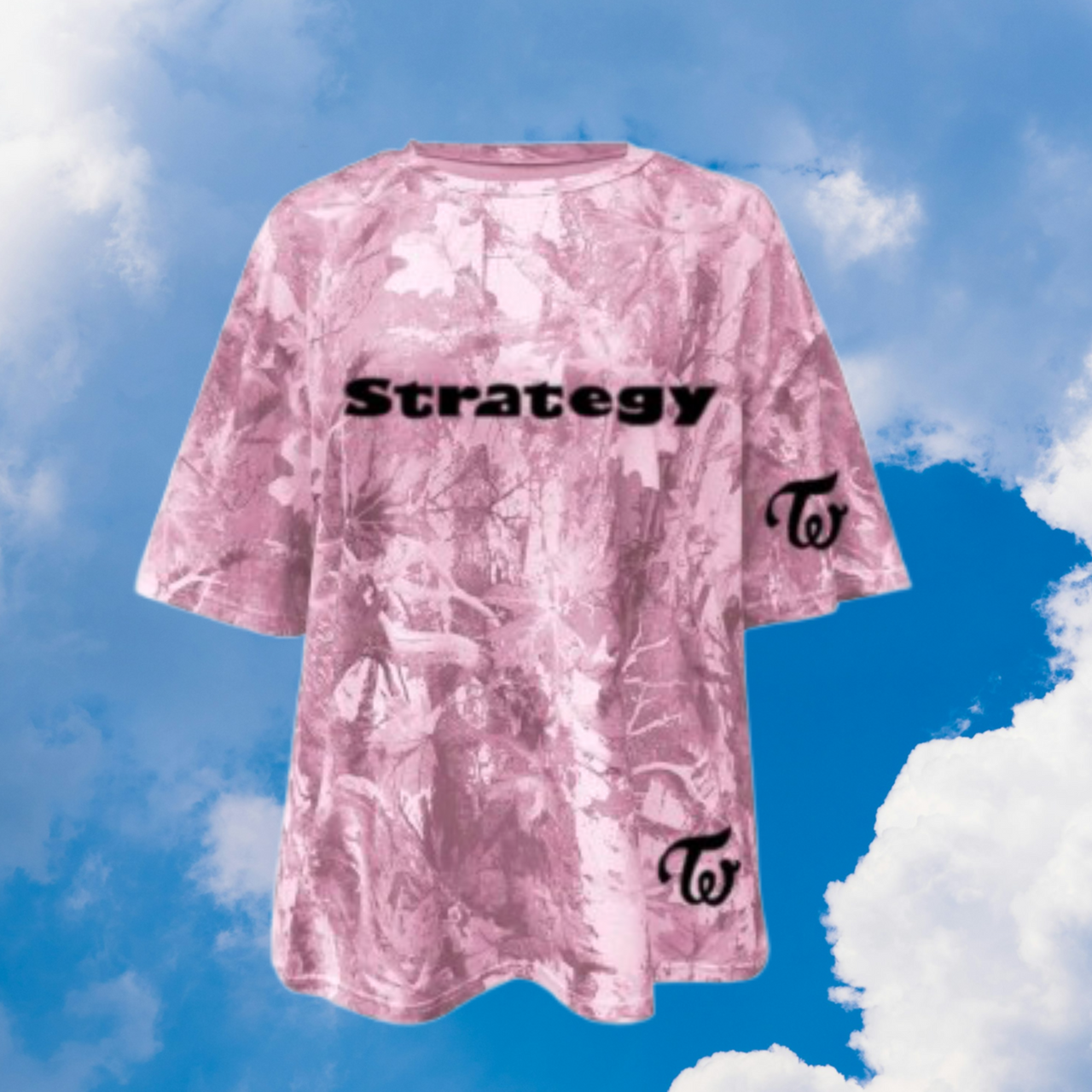 TWICE STRATEGY PINK CAMO SHIRT VER.