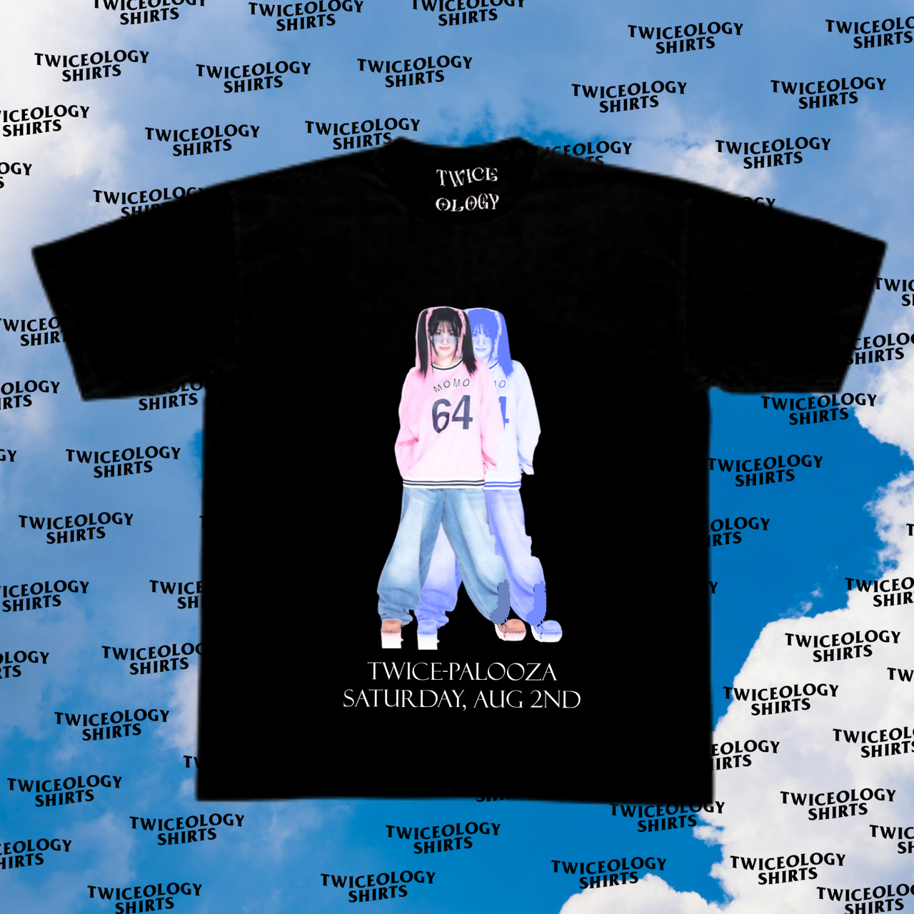 twicepalooza x momo tee