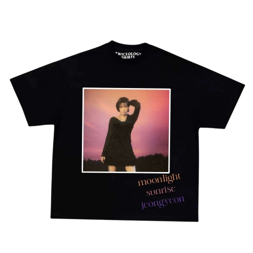 jeongyeon moonlight sunrise graphic tee